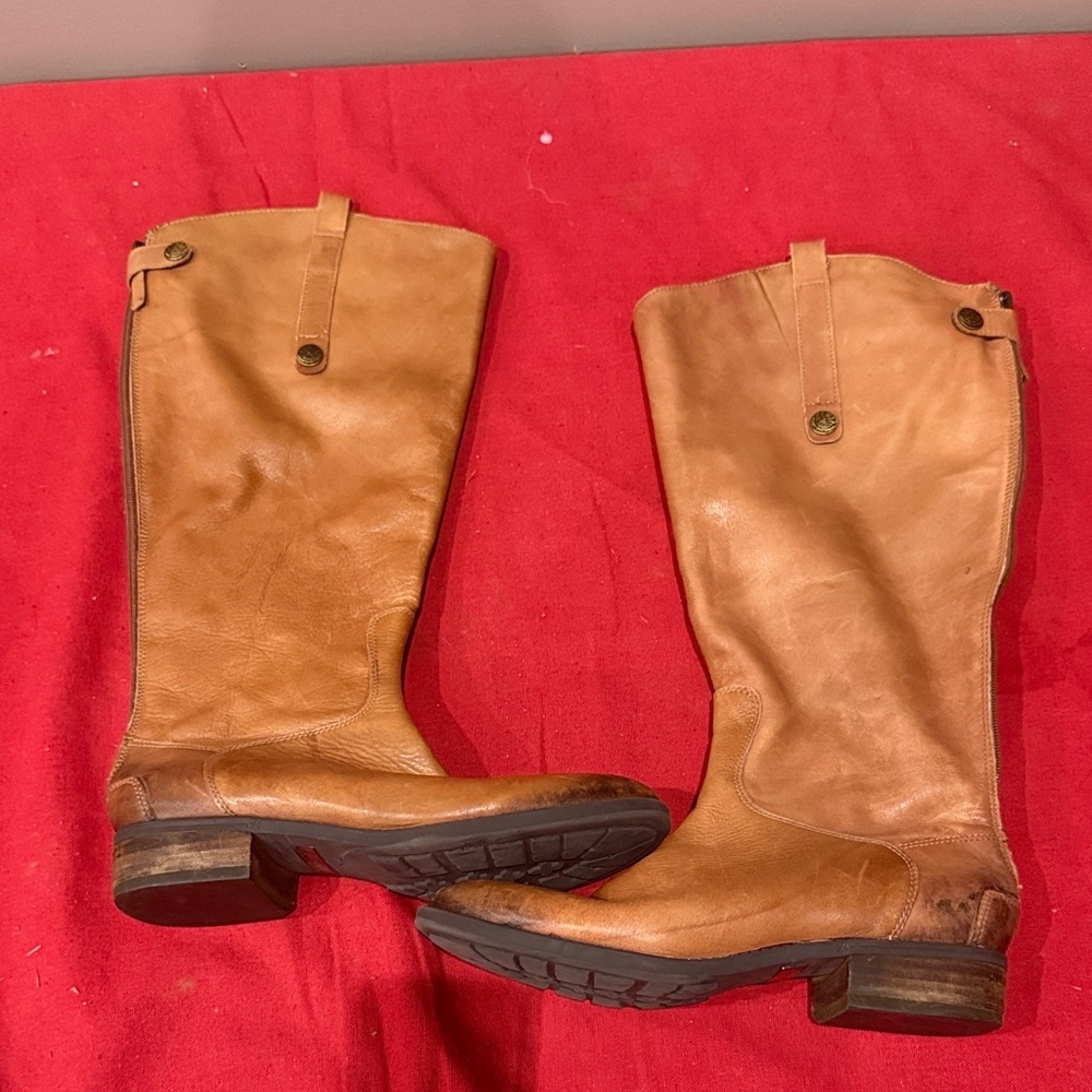 Sam Edelman Tan Leather boots